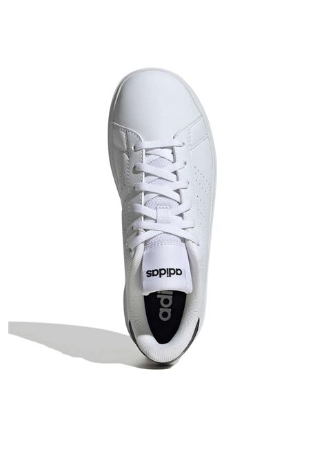 Adidas Advantage Base 2.0 Shoes White Black Junior ADIDAS CORE | Sneakers | IH8123-